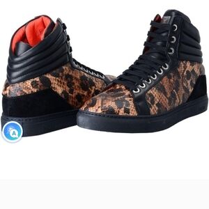 MCM Black and Brown Athletic Shoes